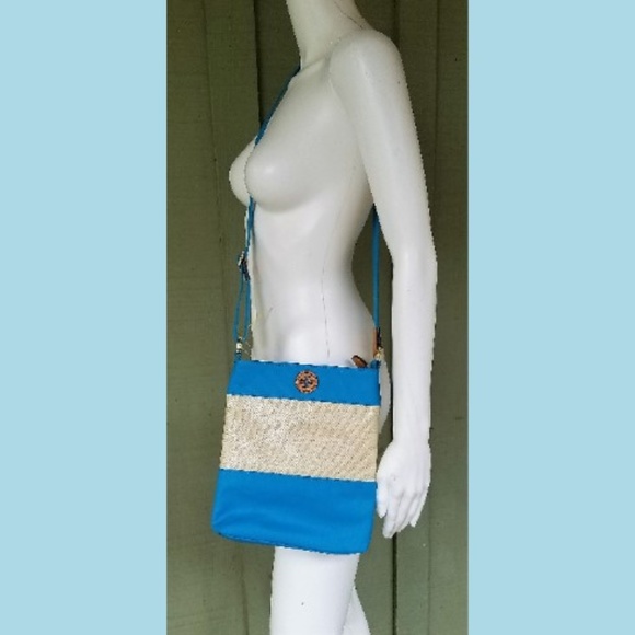 NWT TORY BURCH Pierson Coated Canvas Crossbody Bag - Picture 2 of 8